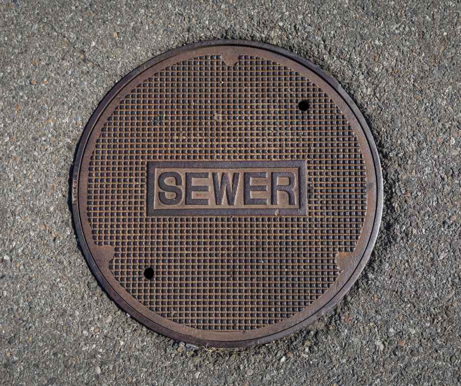 Sewer line cover