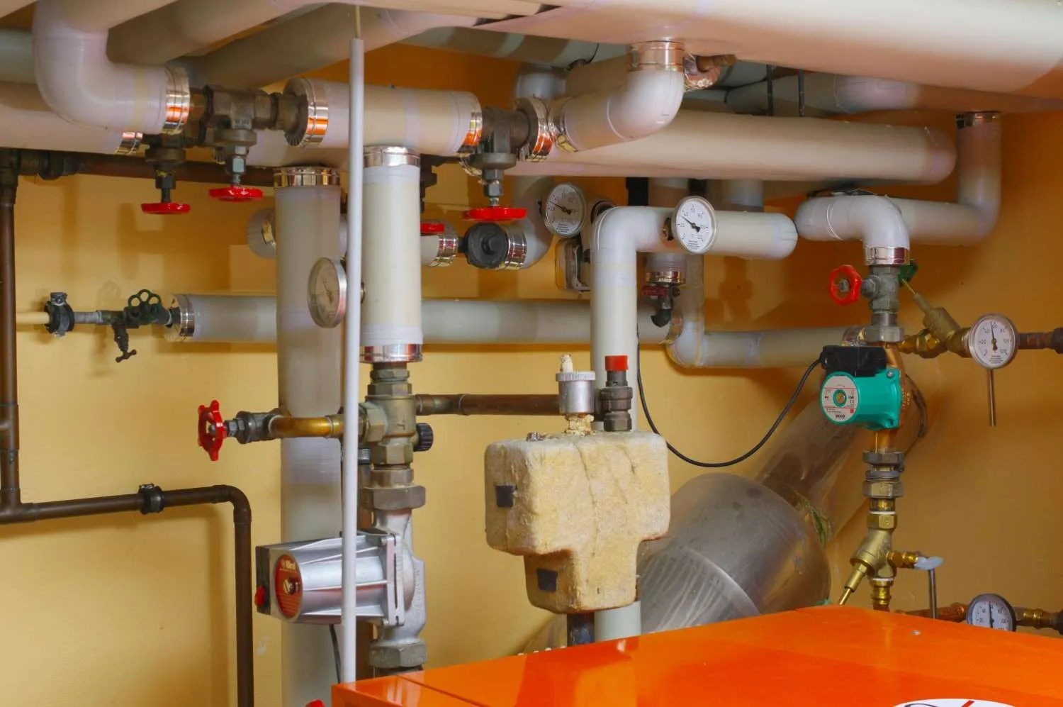 Dishwasher water line and nearby plumbing connections in a Bellmore kitchen. Plumber near me